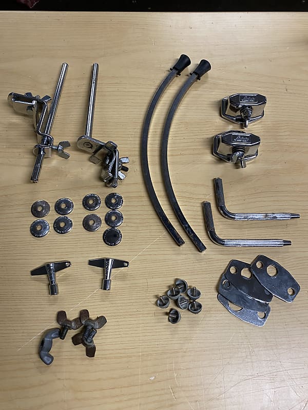 Ludwig Vintage Drum Parts/ Accessories/ Keys 1970s Chrome Reverb