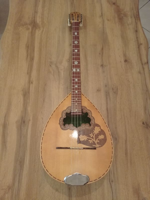 Greek Bouzouki & HARDCASE & PICKUP 8 string Reverb