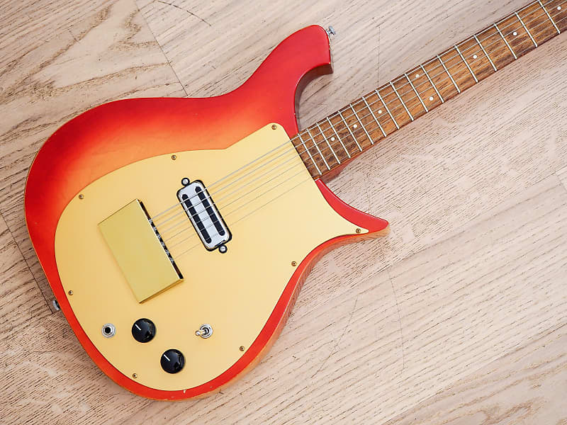 1961 Rickenbacker 425 Combo Vintage Electric Guitar Fireglo