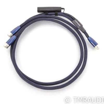 AudioQuest Water XLR Y Splitter Cable; Single 2m Balanced Interconnect; 72v  DBS | Reverb