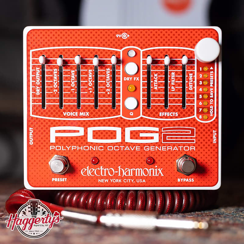 ギター electro-harmonix POG2 POG2 | Polyphonic Octave Generator - Electro-Harmonix