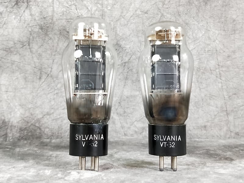 Sylvania VT-52 Vacuum tube pair In Excellent Working Condition