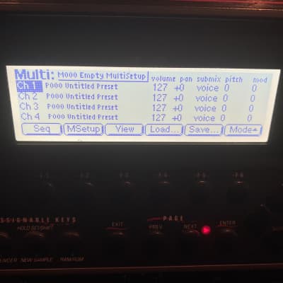 E-MU Systems E6400 Ultra Rackmount 128-Voice Sampler Workstation