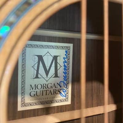 Morgan D Series Concert Indian Rosewood (CR) Acoustic Guitar image 2