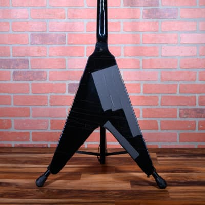 Gibson Custom Shop Kirk Hammett Signature Flying V 2012 Aged Ebony image 9