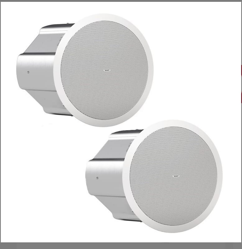 Tannoy Tannoy CVS 801S LZ 8″ In‑Ceiling Subwoofer (2‑Pack, 8 Ω, Flush‑Mount, White)  			