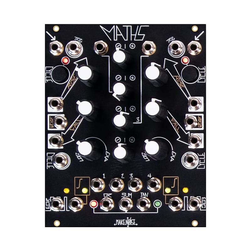 MAKE NOISE MATHS-BLACK AND GOLD : BRAND NEW :  [DETROIT MODULAR] image 1
