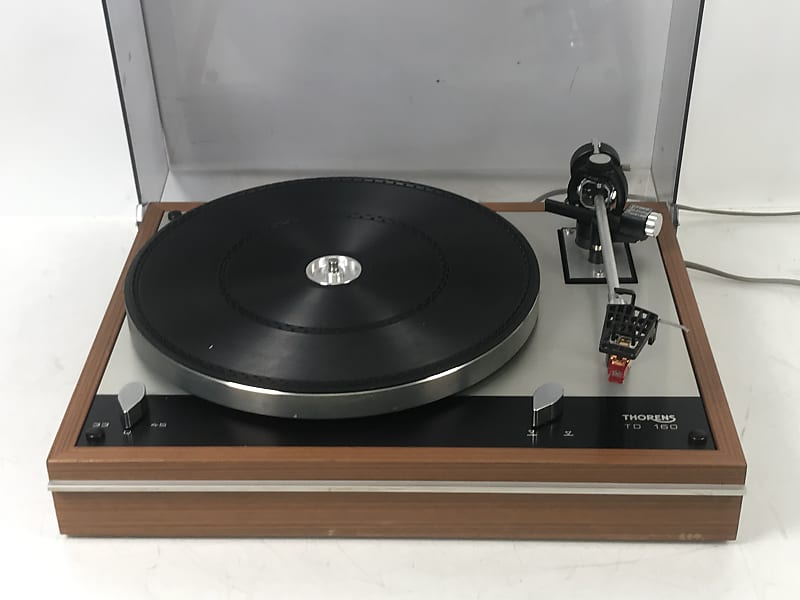 Thorens TD 160 Turntable w/ Dust Cover // Empire Cartridge Reverb