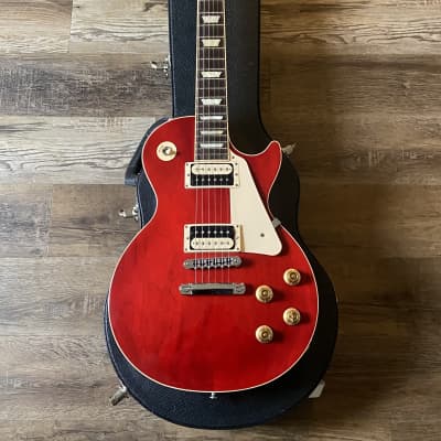 2011 Gibson Les Paul Traditional Pro Trans Red image 2
