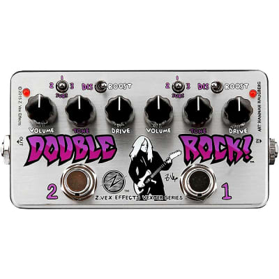 ZVEX Double Rock! Vexter Distortion Guitar Pedal for sale