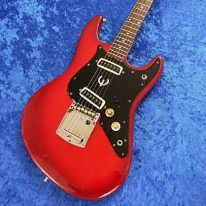 Epiphone Japan ET 270 Vintage 1971 Red Body Rosewood Neck Classic Guitar Bridge Kurt Cobain Reverb