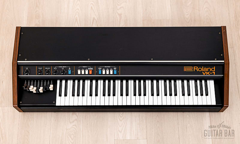 1970s Roland VK-1 Vintage Analog Drawbar Organ, Clean & | Reverb