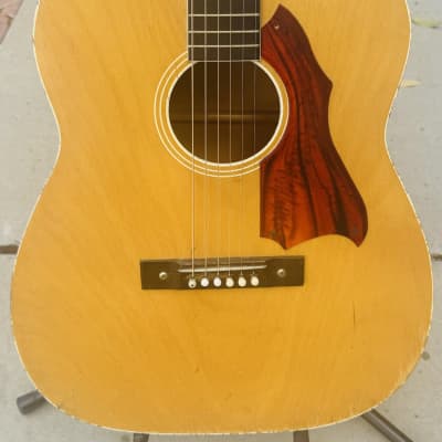 1975 Kay Model 6450 Floral Design Jumbo Acoustic Original