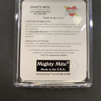 Mighty Mite USA Made Electric Guitar Motherbucker 20k  Humbucker Pickup (MB-B) image 2