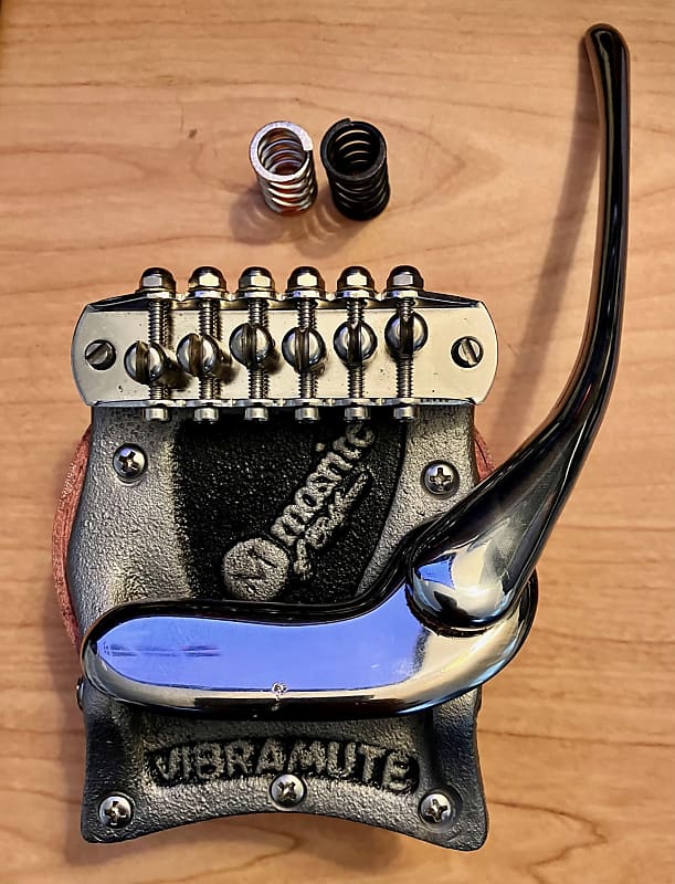 Mosrite The Ventures Vibramute NOS Tailpiece and Bridge | Reverb