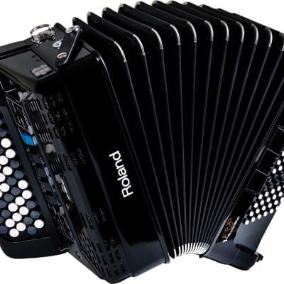 Roland FR-1XB-BK Diatonic Button V-Accordion | Reverb