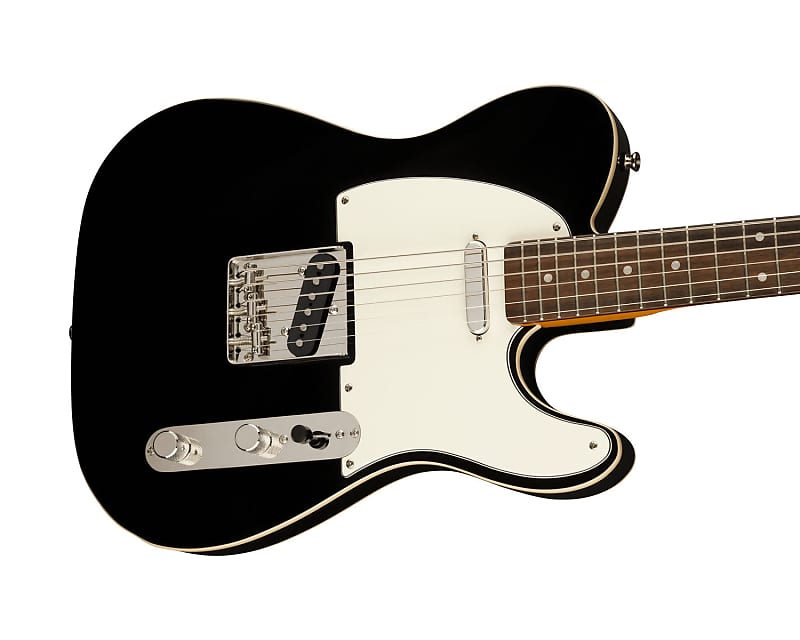 Fender Squier Classic Vibe Baritone Custom Telecaster - Black image 1