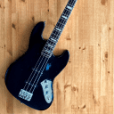Fender Jazz Bass 1966  Black Refin Over Lake Placid Blue