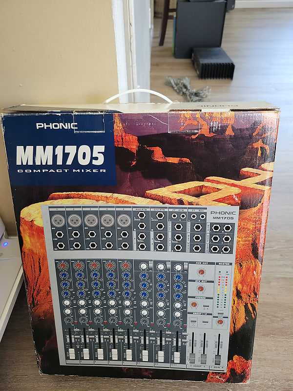 Phonic Phonic MM1705 Small Format Mixer 2008 silver | Reverb