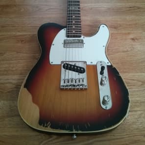 ESP LTD TE-202 Telecaster Sunburst | Reverb