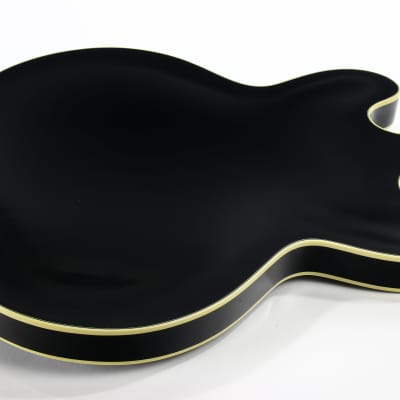 PROTOTYPE! 2017 Gibson Memphis Artist Proto Shinichi Ubukata Ebony Black ES-355 - Trini Lopez Diamond F-Holes DG-335, Bigsby image 25