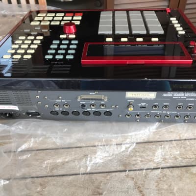 Akai MPC3000 CUSTOM GLOSSY BLACK AND RUBY RED + zip drive +SCSI Production Center image 6