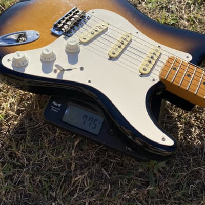 Fender '54 Reissue Stratocaster- MIJ 1990- 2 Color Sunburst image 25