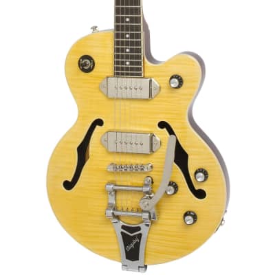 Epiphone Wildkat Hollow Body Electric Guitar (Antique Natural) for sale