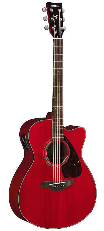 Yamaha FSX800C Acoustic-Electric Guitar Ruby Red | Reverb