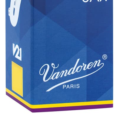 Vandoren Reeds Tenor Saxophone 3.5 V21 (5 BOX) SR8235