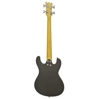 Aria Pro II DMB-206 4-String Bass Guitar - Black image 6