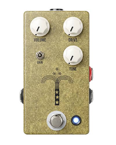 used JHS Morning Glory V4 Transparent Overdrive Pedal image 1