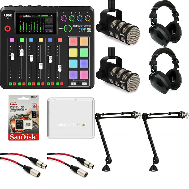 Rode Rodecaster Pro II SM7B Solo Podcasting Kit