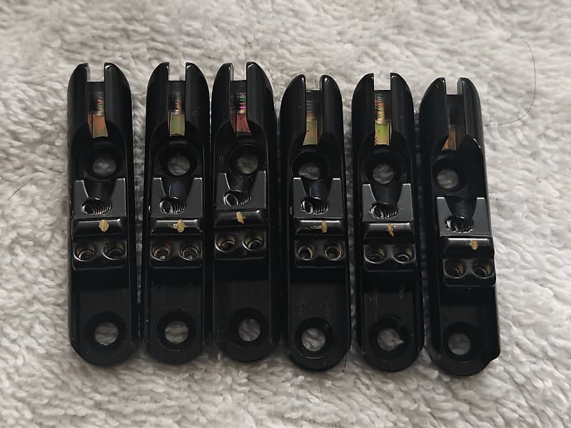 Single String Guitar Fixed Bridge ABM 3210 (Black) - Set of 6 | Reverb