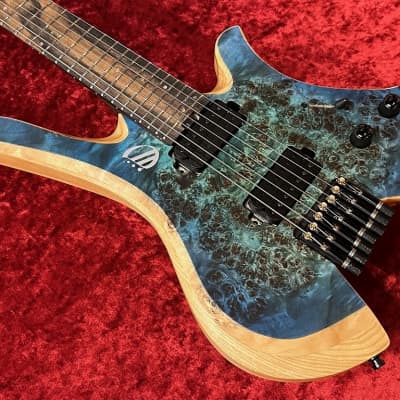 Overload Custom Guitars Themis 7 Strings -Blue Marine- [GSB019] [GSB019] image 3