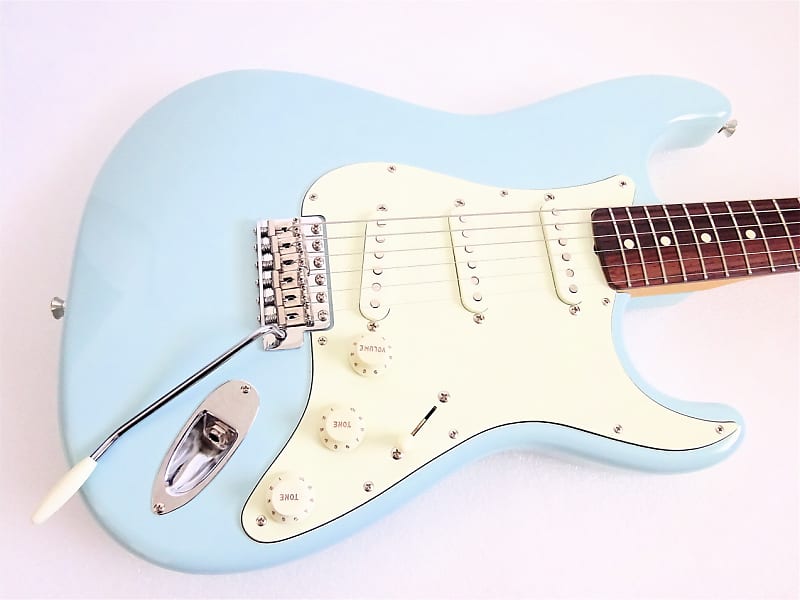 Fender Japan STRATOCASTER ST62 SNB 2017 JD-SERIAL Sonic Blue | Reverb