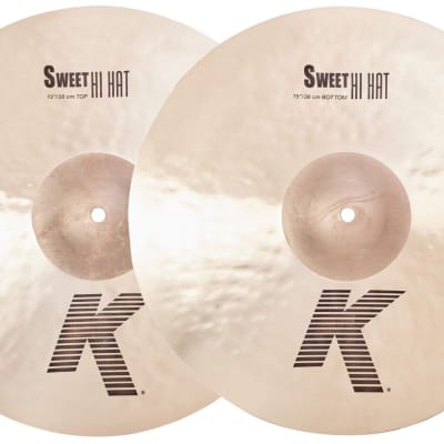 Zildjian K Series 15" Sweet Hi Hat Cymbals/New-Warranty/Model # K0723 image 3