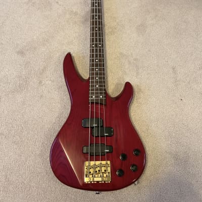 Yamaha RBX 800 Early 1990 Translucent red | Reverb