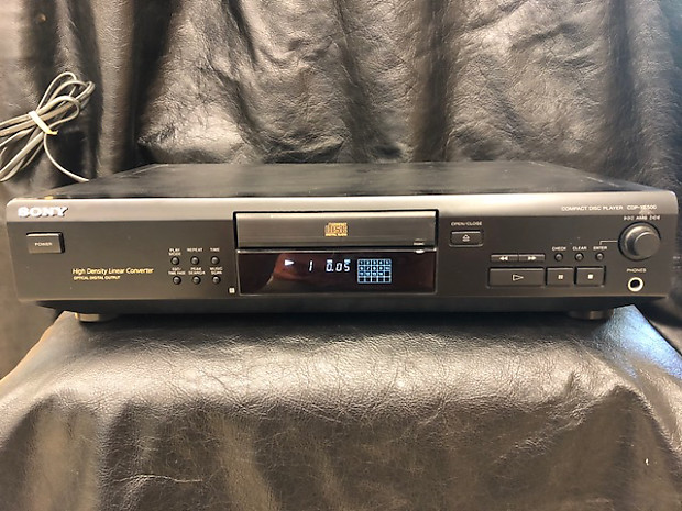 Sony CDP-XE500 2000 Black