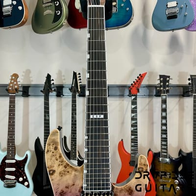 ESP E-II M-II 7 HT 7-String Electric Guitar w/ Case-Purple Natural Fade image 8