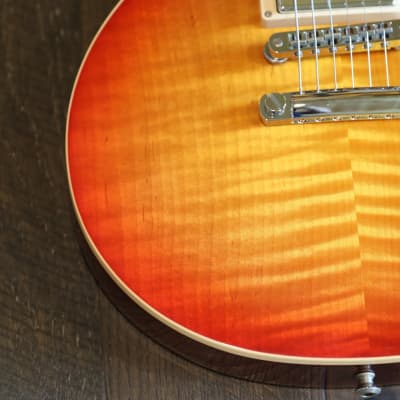 Killer Top! 2012 Gibson Les Paul Traditional Plus  Heritage Cherry Sunburst + Gibson Hard Case image 8