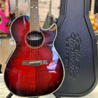 Schecter diamond series store acoustic electric