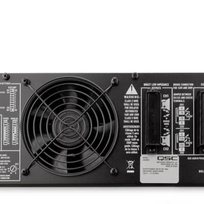 QSC ISA800TI 2-Channel Power Amplifier, 800W Per Channel at 70V image 4
