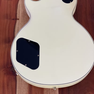 Gibson Les Paul custom Zakk Wylde White & black bullseye image 8