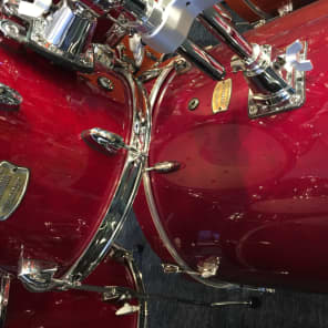 Yamaha Stage Custom Birch 5pc Shell Kit (20") Cran Red (w/FREE Lesson&Lifetime Tuning/Maintenance) image 6