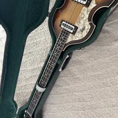 Hofner 500/1 Violin Bass Left-Handed 1967 - 1979 - Sunburst image 19