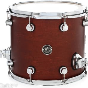 DW Performance Series Floor Tom - 12 x 14 inch - Tobacco Stain image 3