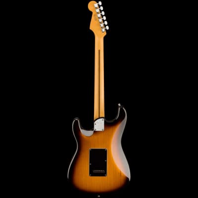 Fender American Ultra Luxe Stratocaster with Maple Fretboard 2-Color Sunburst image 4