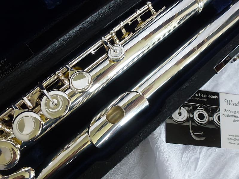 Sankyo Silver-Sonic PA (301) Sterling Silver Prof Flute