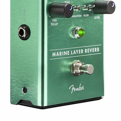 Fender Marine Layer Reverb Guitar Effects Pedal w/ Hall, Room and Shimmer Types image 2